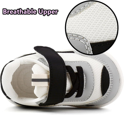 Baby Boy Girl Shoes Infant Non Slip Sneakers Breathable Lightweight Toddler First Walking Shoes 6
