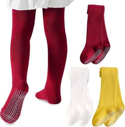 Mini angel Baby Tights Non Slip Baby Girl Tights Seamless Cotton Pantyhose Toddler Stockings Winter