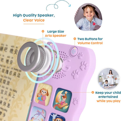 GO GO Learning Chinese is Fun Vol 3: 8 Bedtime Songs for Toddlers, Baby Sound Book, Chinese