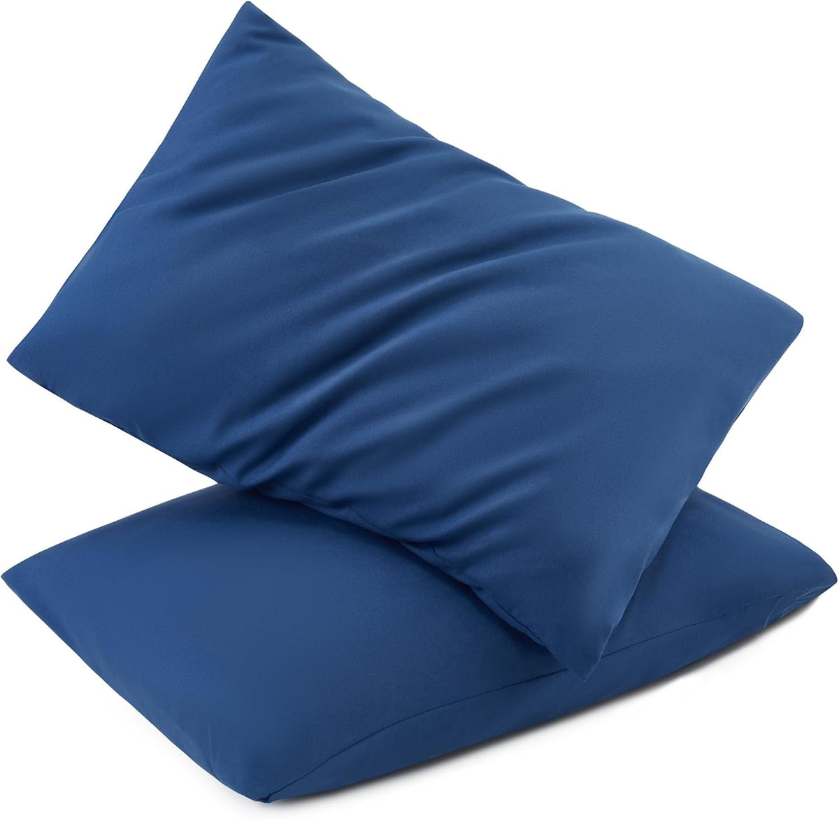 TILLYOU Toddler Pillowcase 2 Pack with Envelope Closure,13" x 18" Silky Soft Microfiber Travel Kids