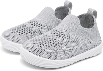 MORENDL Baby Toddler Walking Socks Non-Slip Breathable Unisex Casual Sneakers