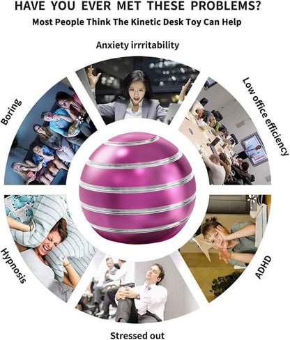 Kinetic Desk Toy, Fidget Sensory Toys for Party Favors Kids, Pinata Stuffers, Easter Baskets