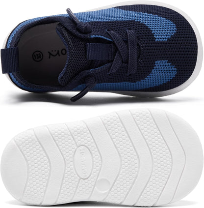 MORENDL Toddler Shoes Baby Walking Sock Shoes Infant Sneakers 0-4 Years Boy Girl Barefoot Tennis
