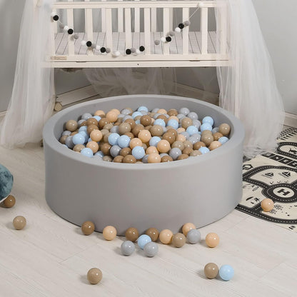 GOGOSO Ball Pits Balls for Toddlers Pack of 50 100 200 Plastics Shape Ball Non-Phthalate Non-BPA