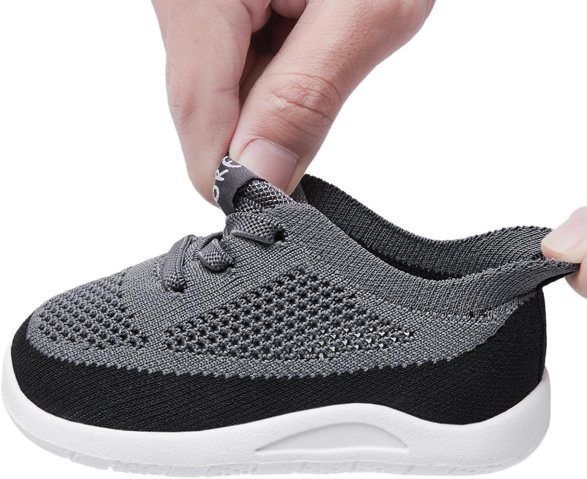 MORENDL Toddler Shoes Baby Walking Sock Shoes Infant Sneakers 0-4 Years Boy Girl Barefoot Tennis
