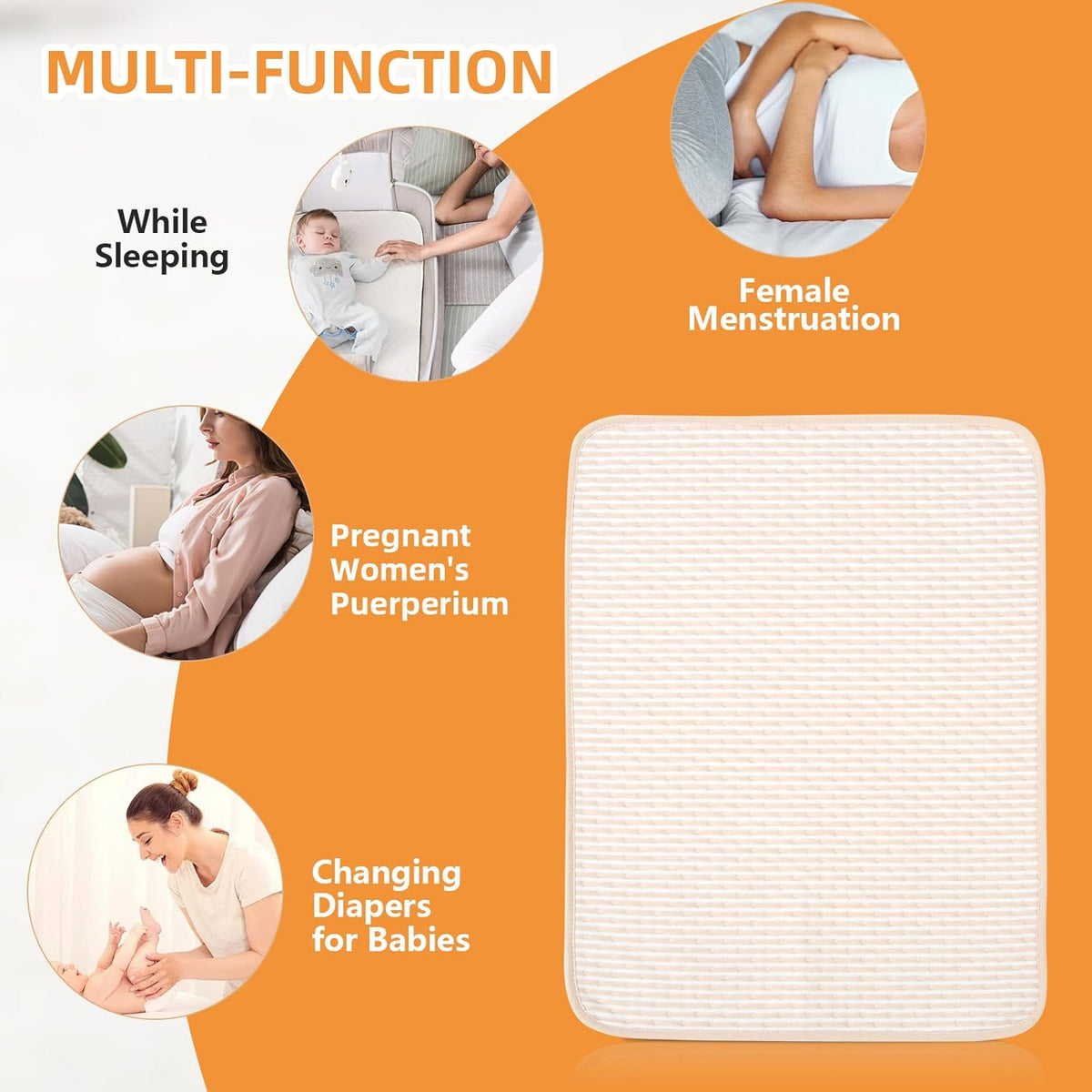 Baby Changing Pad Changing Table Pads Waterproof Large Size Portable Diaper Changing mat Liners
