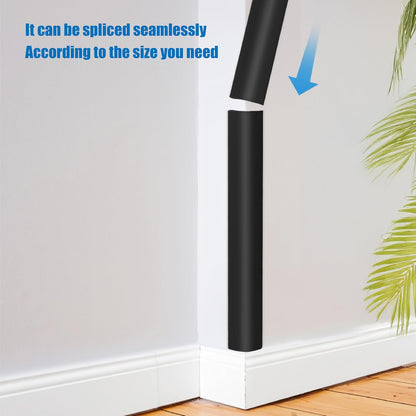 Wall Corner Edge Protector 4 Pack,1.57x1.57x23.62x0.28 inch Soft Baby Proof Corner Guards for Sharp
