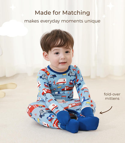 Baby Boys Girls Romper Long Sleeve Jumpsuits Infant Unisex One-Piece Bamboo Viscose Zipper Mitten