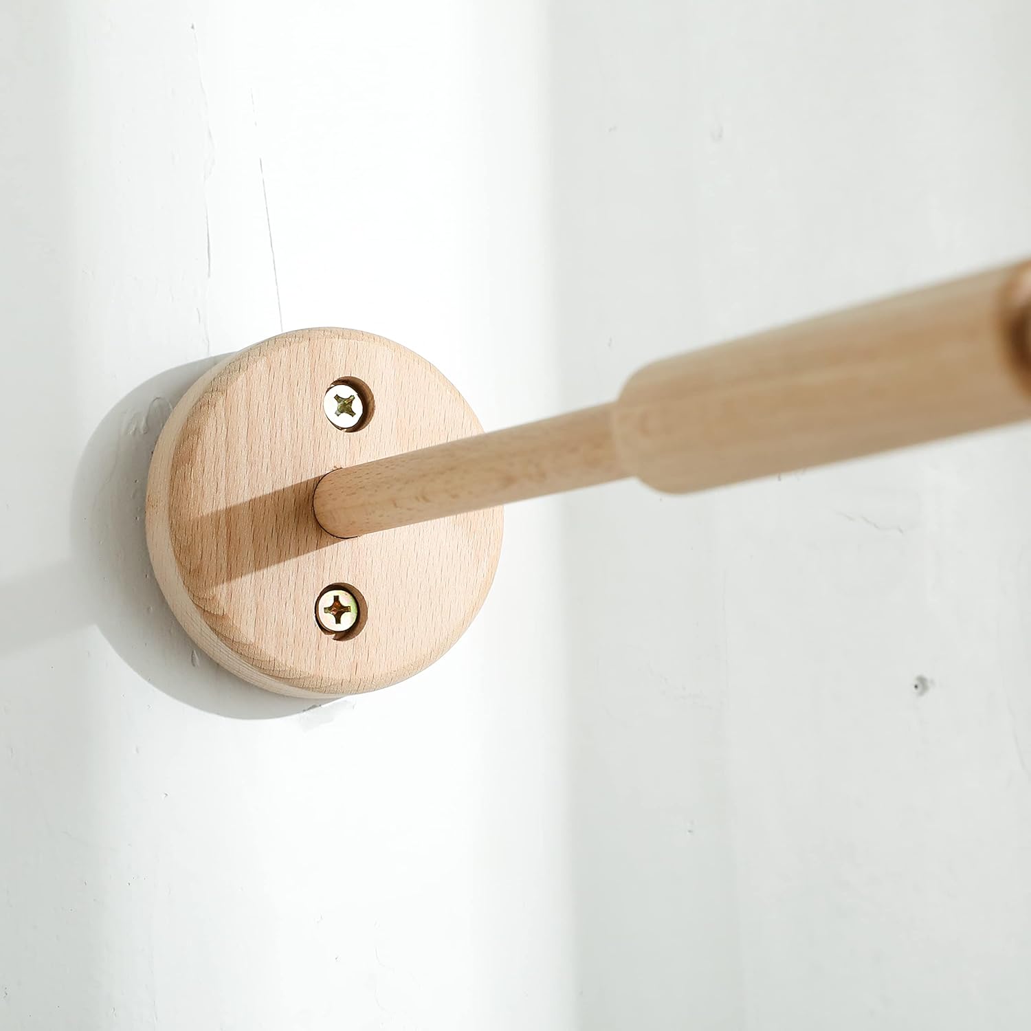 Baby Crib Mobile Arm,HBM Wooden Mobile Arm for Crib Mobile Hanger for Crib Baby Girl Nursery Decor