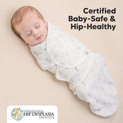 Baby Swaddle Sleep Sacks with Zipper - 3-Pack Swaddles for Newborns 0-3 Months, Infant, Baby Girls