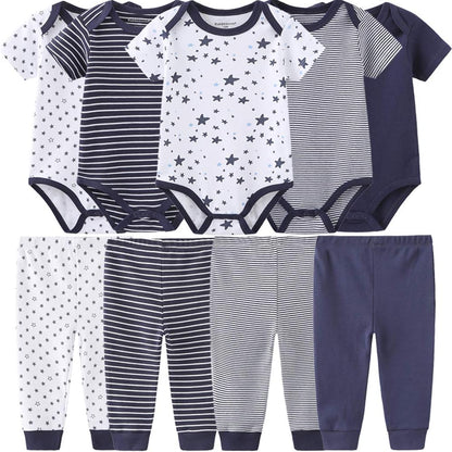Kiddiezoom Unisex Baby Layette Essentials Giftset Clothing Set 19-Piece For Newborn Baby