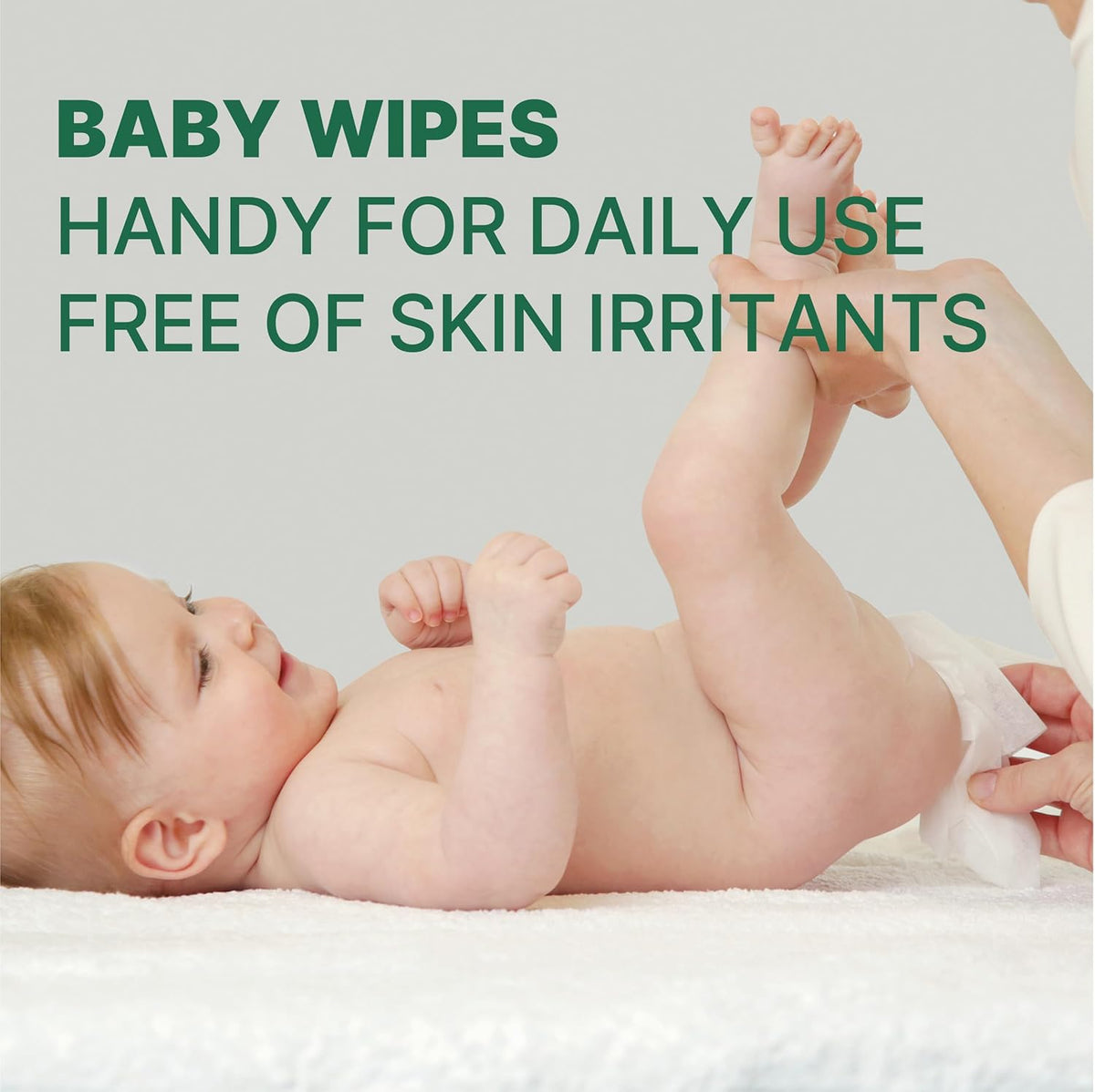 BEBESUP- Korea’s #1 Zero Harsh Chemicals Baby Wipes- Water Based Hypoallergenic Unscented