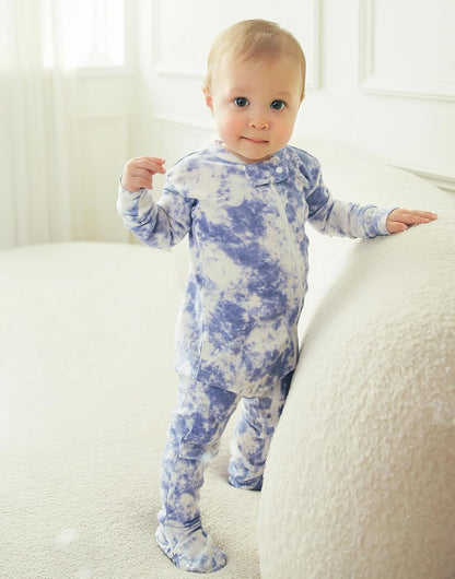 VAENAIT BABY Infant Toddler Boys Girls Footed Pajamas One-PIece Romper Sleep and Play 0M-2T