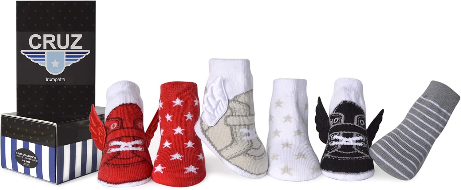 Trumpette Baby Boys' Sock Set-6 Pairs