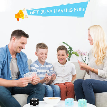 22 Pieces Toy Cube, Handheld Cube Anxiety Relief Cube Flip Toys Toy Blocks for Adults Relieve
