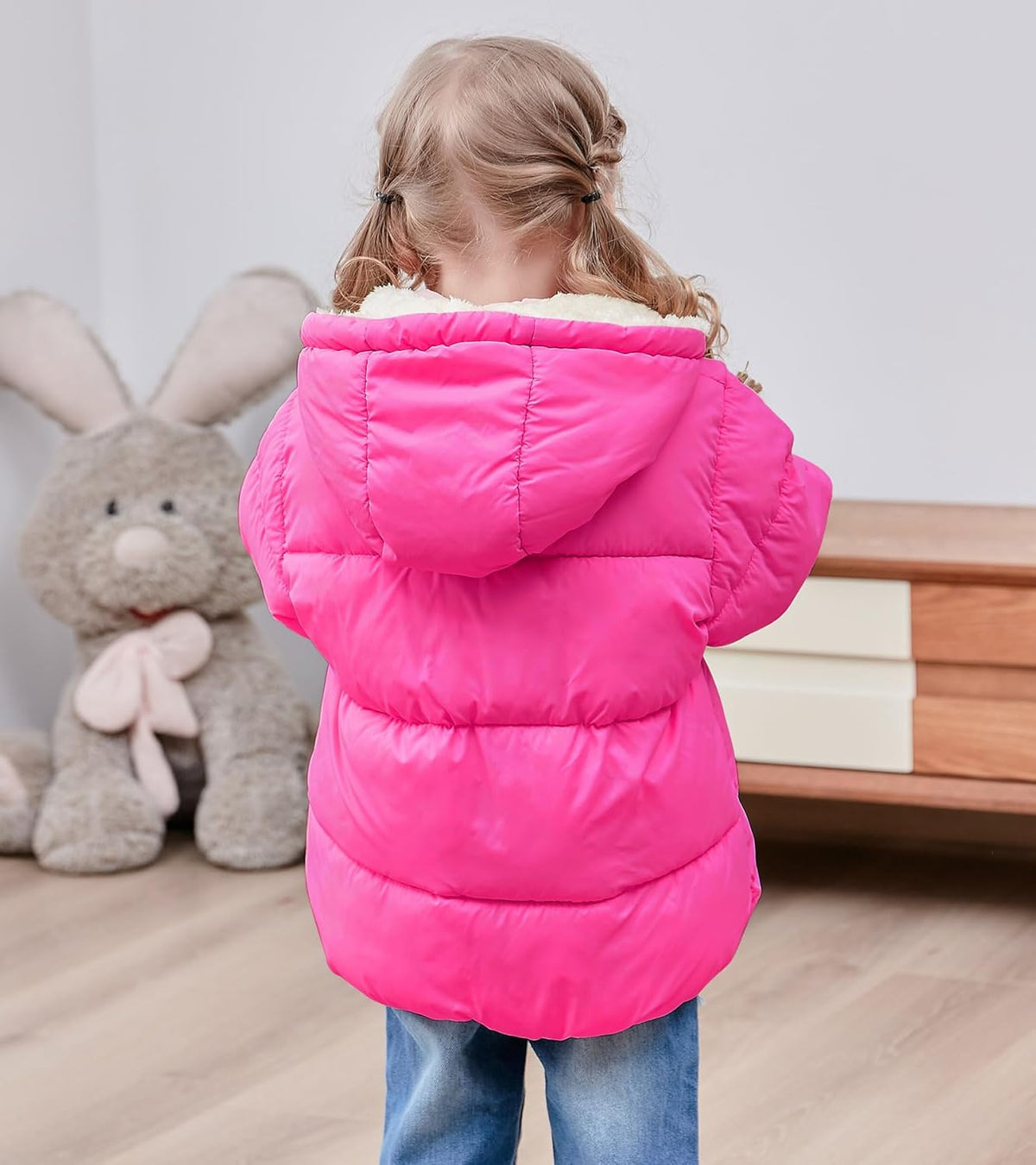 TUONROAD 1-6T Baby Girl Boy Winter Fleece Coats Toddler Warm Puffer Jackets Kids Down Alternative