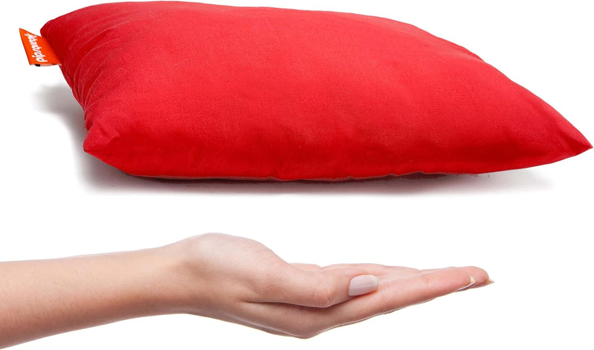 Pipsqueak Microfiber Pillow - Small, Mini - 11 x 7 in - Perfect for Travel, Cars, Airplanes