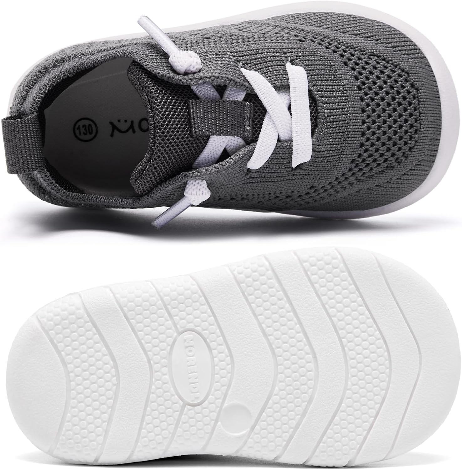 MORENDL Toddler Shoes Baby Walking Sock Shoes Infant Sneakers 0-4 Years Boy Girl Barefoot Tennis