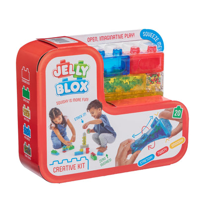 Goliath Jelly Blox Creative Kit | Includes 20 Blocks | Toddler & Preschool Building Blocks Kids Can
