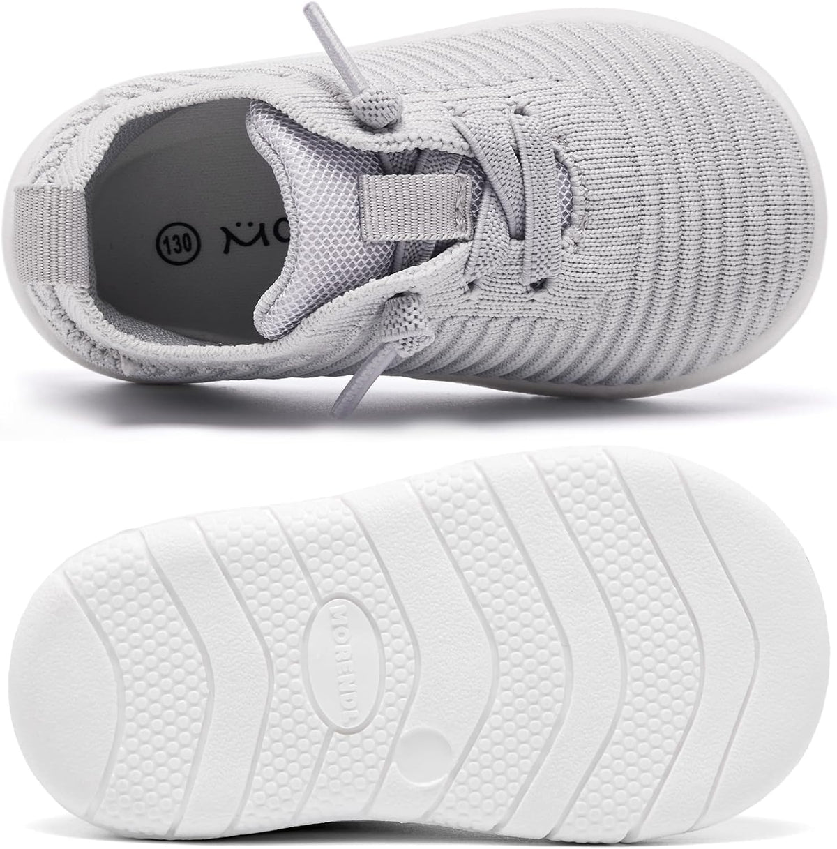 MORENDL Toddler Shoes Baby Walking Sock Shoes Infant Sneakers 0-4 Years Boy Girl Barefoot Tennis
