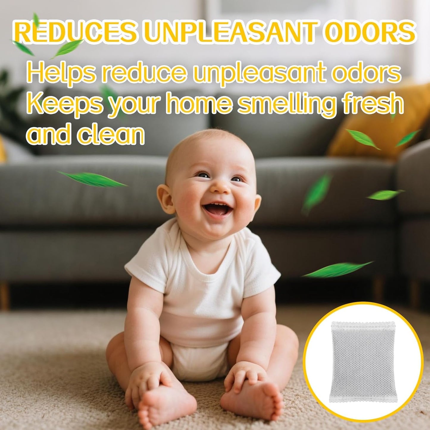 12pcs Carbon Filter Refills for Playtex, Activated Charcoal Odor Absorbing Deodorizer for Diaper