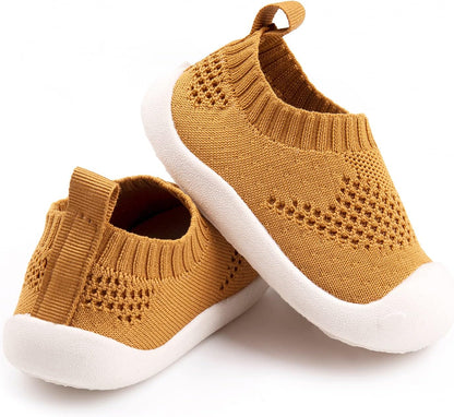 Baby First-Walking Shoes 1-4 Years Kid Shoes Trainers Toddler Infant Boys Girls Soft Sole Non Slip