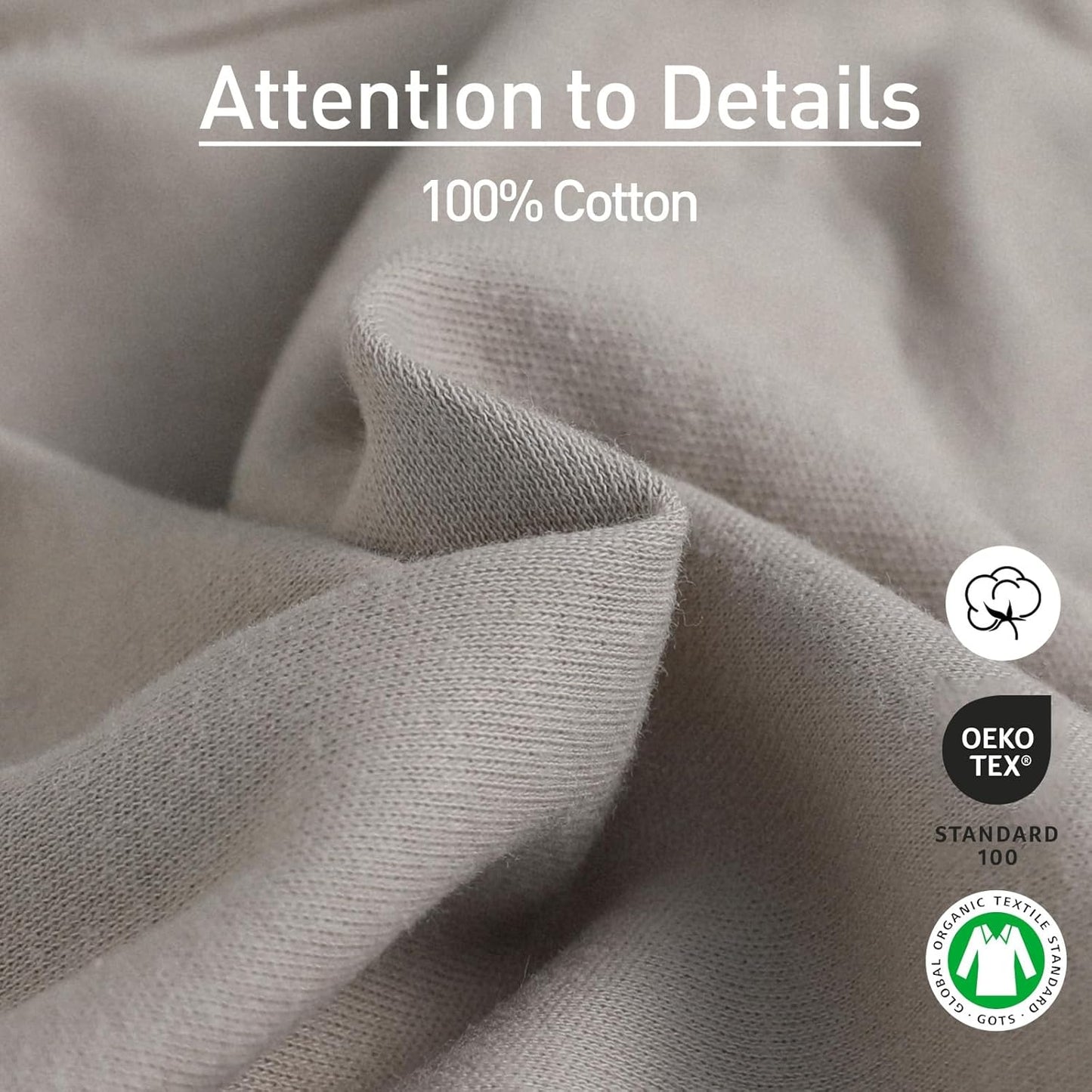 GLLQUEN BABY Organic Swaddle Sleep Sacks for Newborn - Baby Swaddles 0-3 Months, 3-Pack Newborn