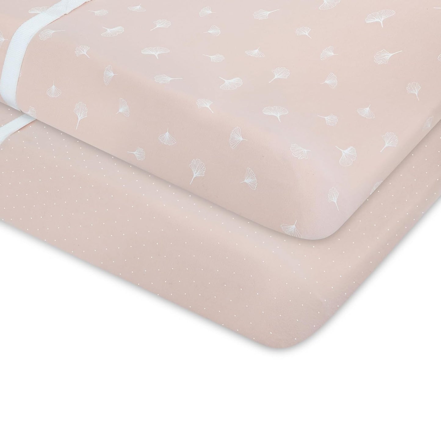 Ely’s & Co. Changing Pad Cover, Diaper Changing Table Sheets, 2 Pack, Cradle Sheet Set for Baby