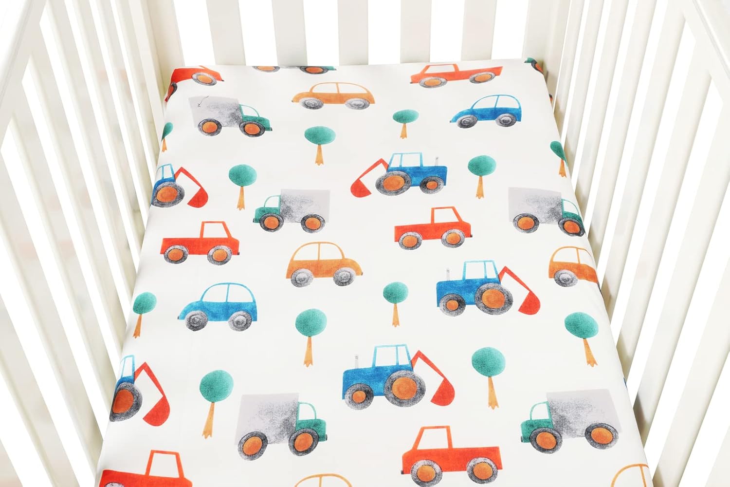 Pack n Play Sheet Stretchy Fitted Portable Mini Crib Sheets Set 3 Pack,Playard Sheets Convertible