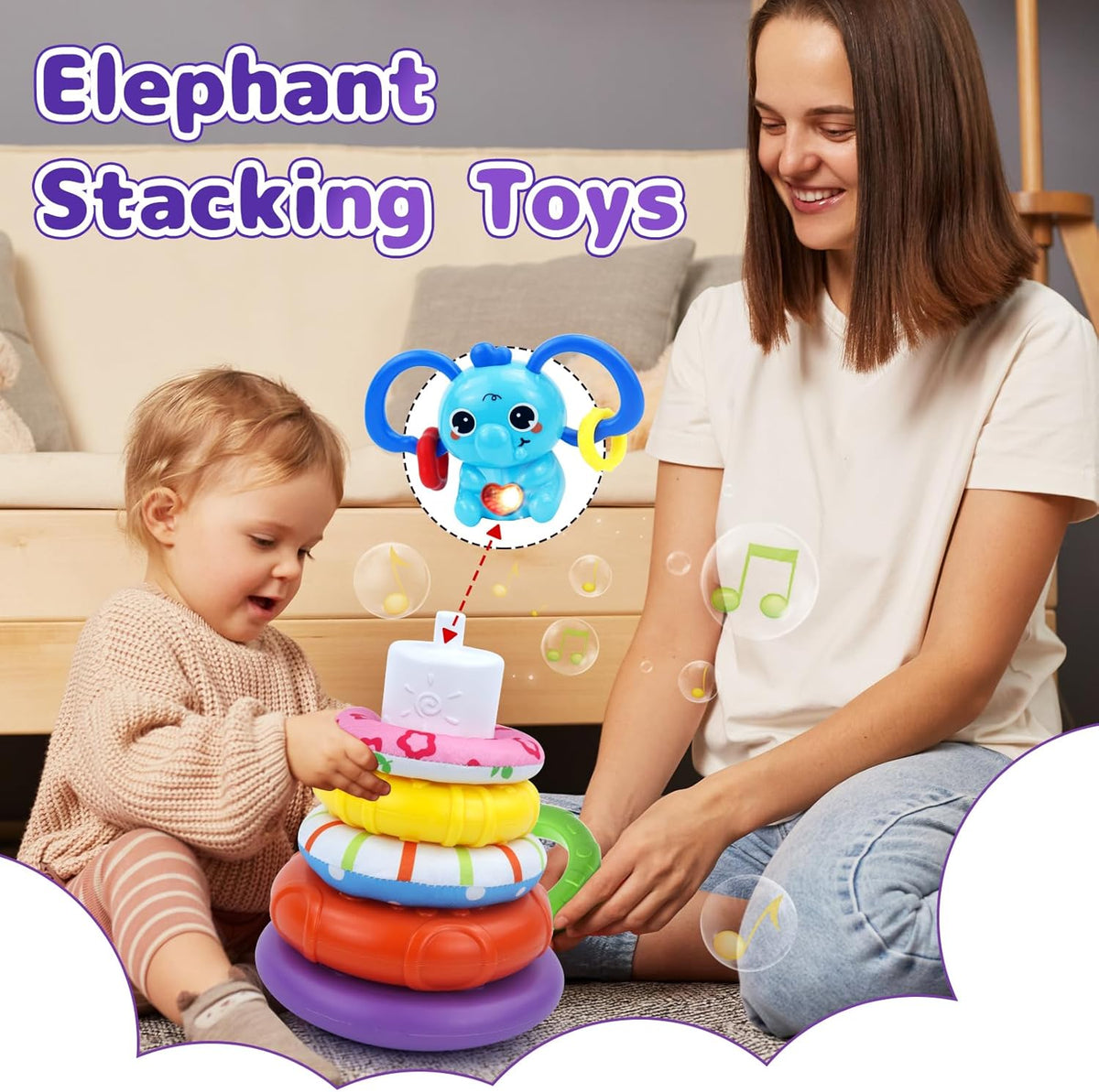 5 in 1 Baby Toy for 12 18 Month, Learning Toys for Babies 12-18 Months, Baby Busy Cube