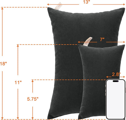 NTBAY Toddler Pillows, Down Alternative 13"x18" Pillow, Machine Washable - Soft and Breathable