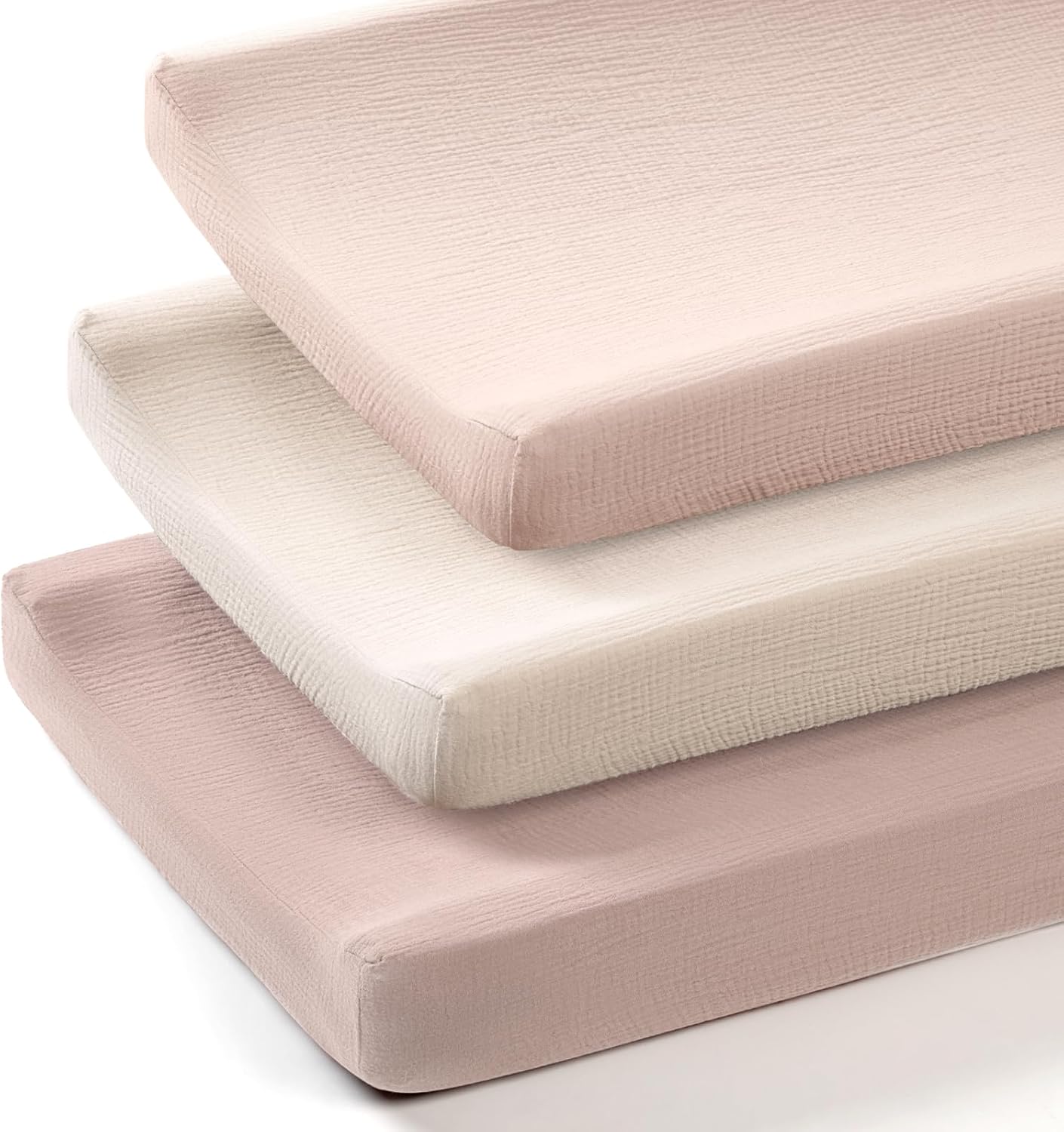 lulumoon Baby Changing Pad Cover: Muslin Diaper Changing Table Pad Cover - Changing Pad Sheets for