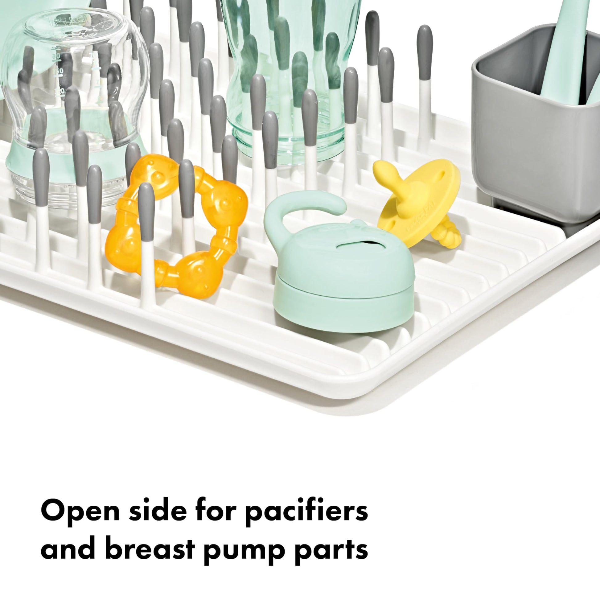 Newborn Essential, Dries Bottles And Accessories, Built-In Drain Board, Compact Design, Easy To