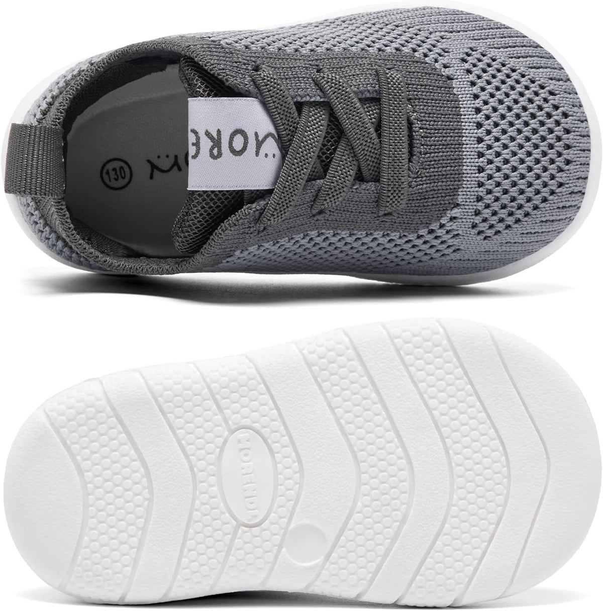 MORENDL Toddler Shoes Baby Walking Sock Shoes Infant Sneakers 0-4 Years Boy Girl Barefoot Tennis