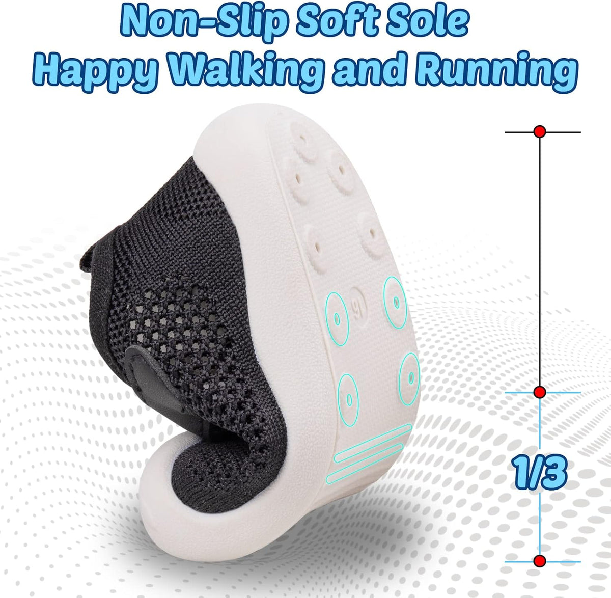 Baby First-Walking Shoes 1-4 Years Kid Shoes Trainers Toddler Infant Boys Girls Soft Sole Non Slip