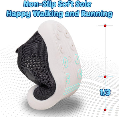 Baby First-Walking Shoes 1-4 Years Kid Shoes Trainers Toddler Infant Boys Girls Soft Sole Non Slip