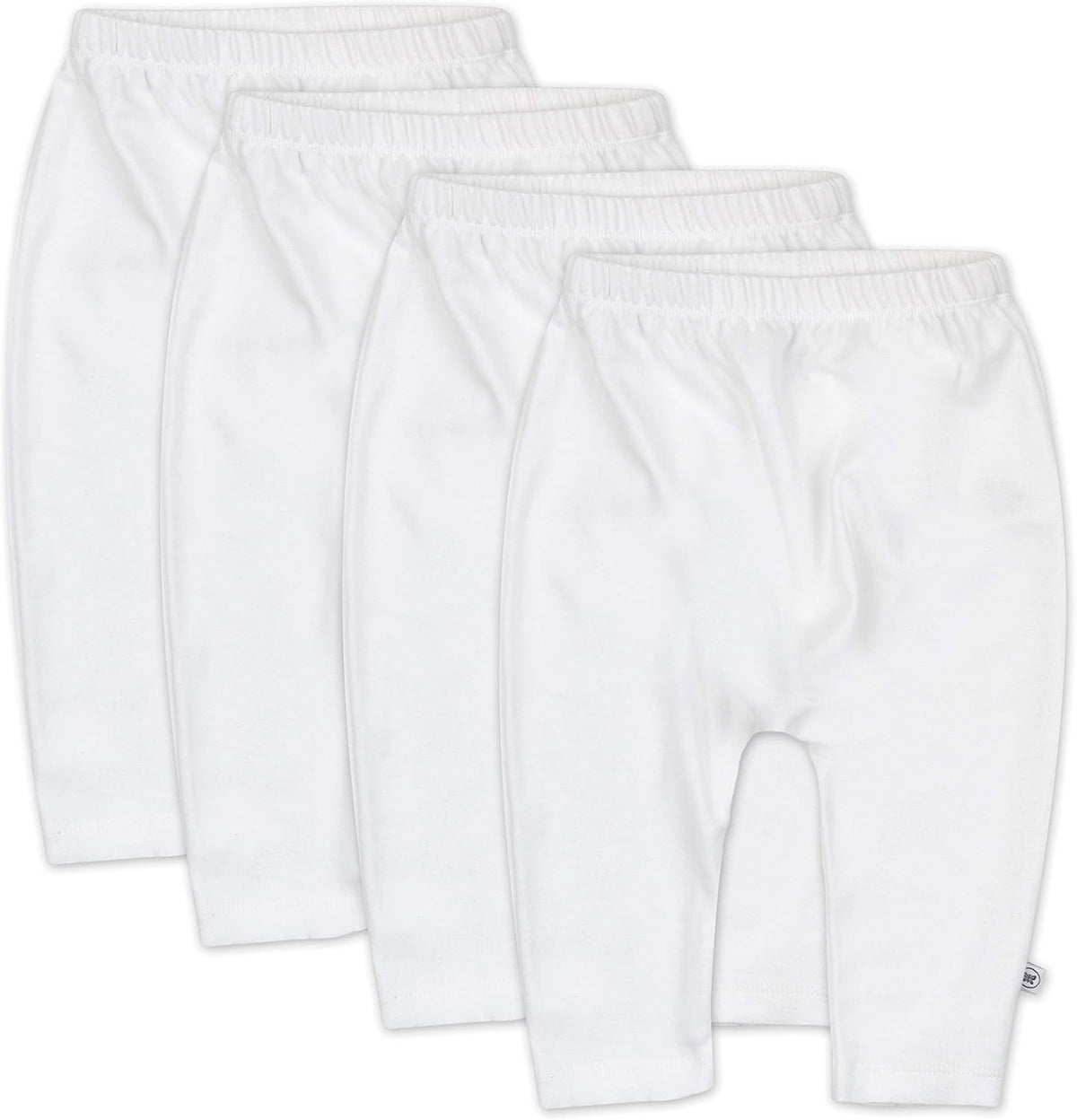 HonestBaby Multipack Harem Pants Roomy Fit Pull on Bottoms 100% Organic Cotton for Infant Baby