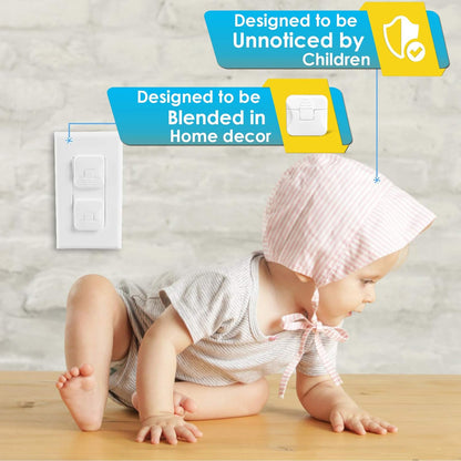Outlet Covers Babepai 38-Pack White Child Proof Electrical Protector Safety Improved Baby Safety