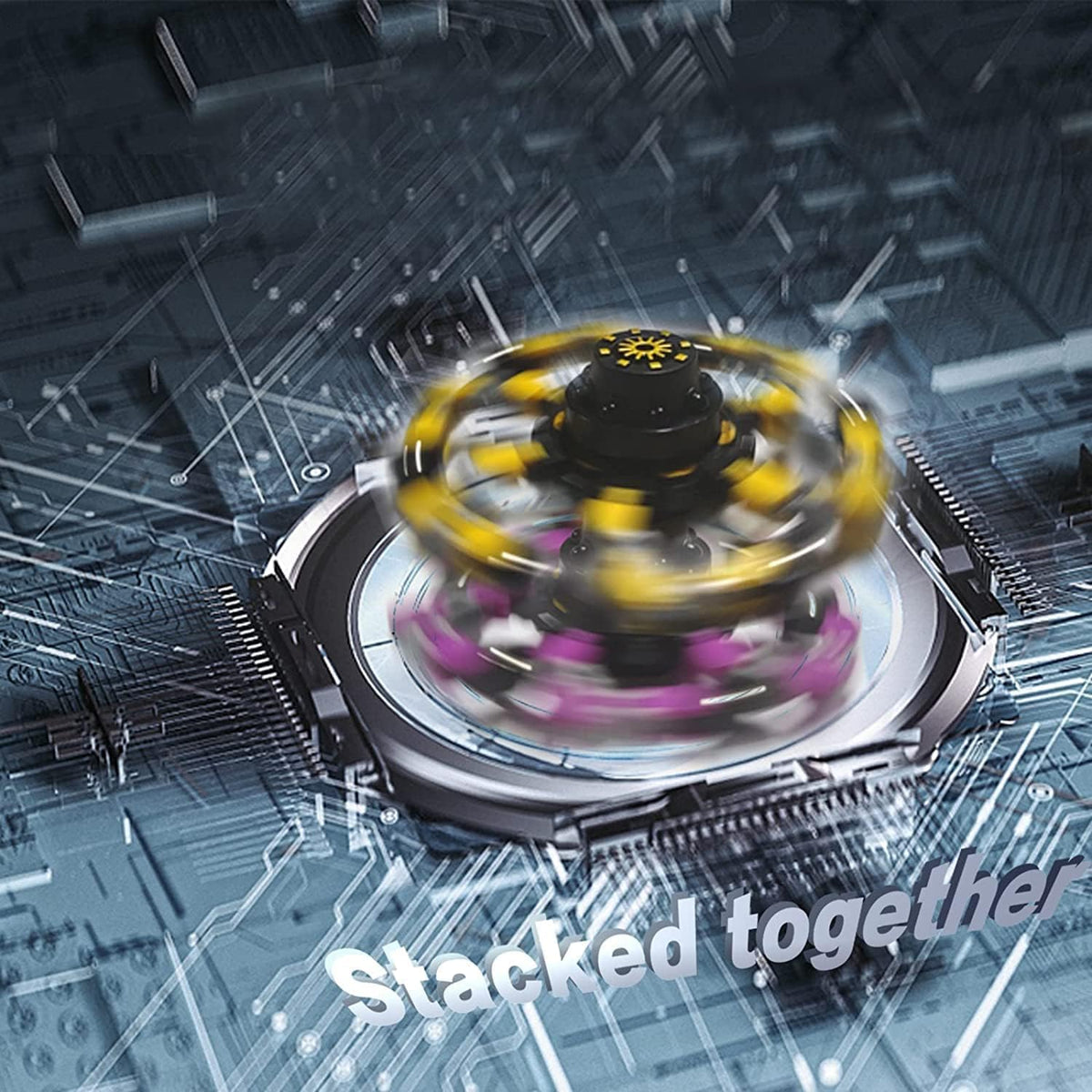 20 Pcs Deformable Robot Fidget Spinners Toys for Party Favor, Transformable Fingertip Spinner for