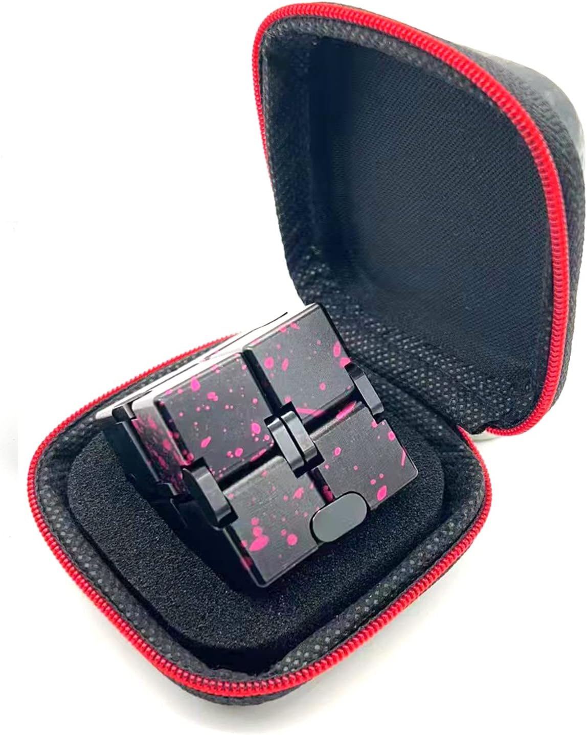 Metal Fidget Infinity Cube Toys for Men Gadgets Anxiety Stress Relief Aluminum Alloy Material