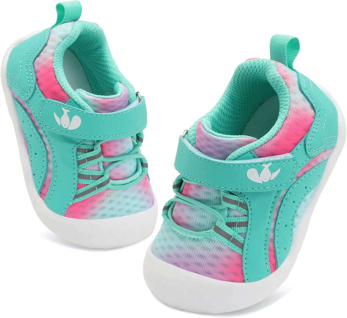 FEETCITY Wide Baby Shoes Boys Girls Baby Barefoot Shoes Breathable Infant Walking Shoe Crib Sock