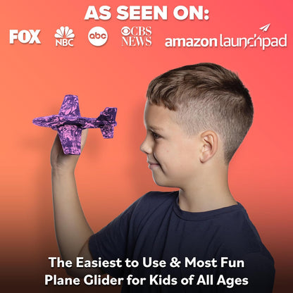 Foam Glider: Easter Basket Stuffers for Toddler to Teens - Fun Safe & Easy to Throw Girl Toys & Boy