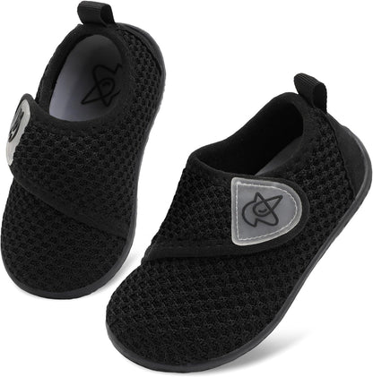 LeIsfIt Baby Shoes Boys Girls First Walking Shoes Non-Slip Infant Sneakers Lightweight Slip-on Crib