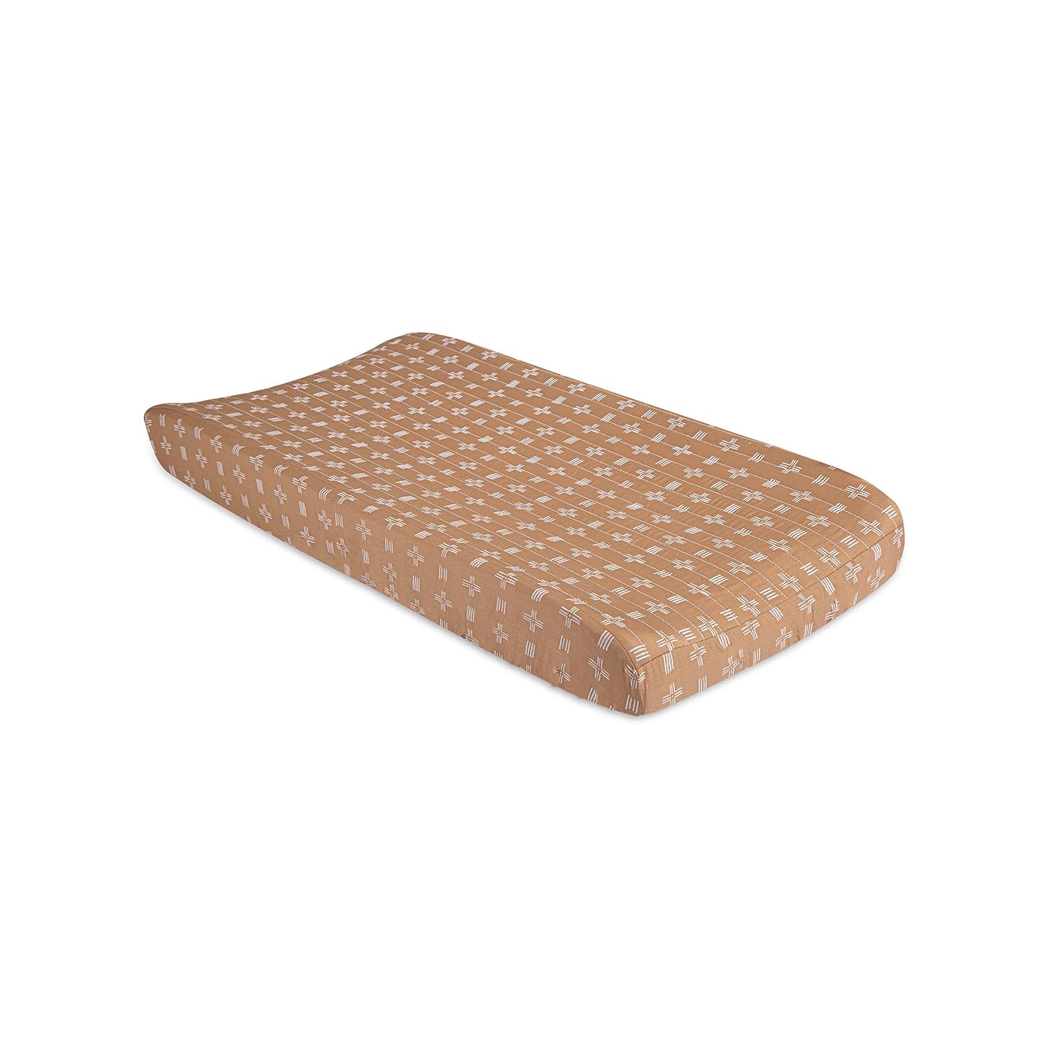 Crane Baby Stretchy Changing Pad Cover, Breathable Changing Pad Cover for Boys and Girls, Copper