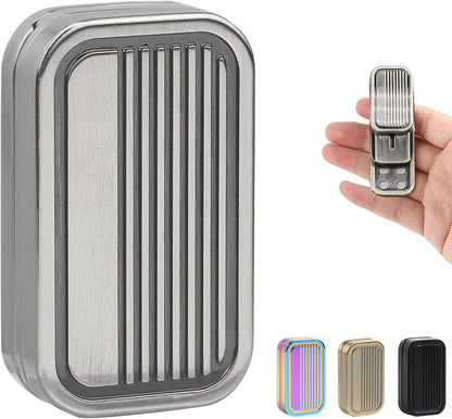 Fidget Slider 3 Layer EDC Gadgets Toy, Metal Magnetic Haptic Fidget Toys for Adults