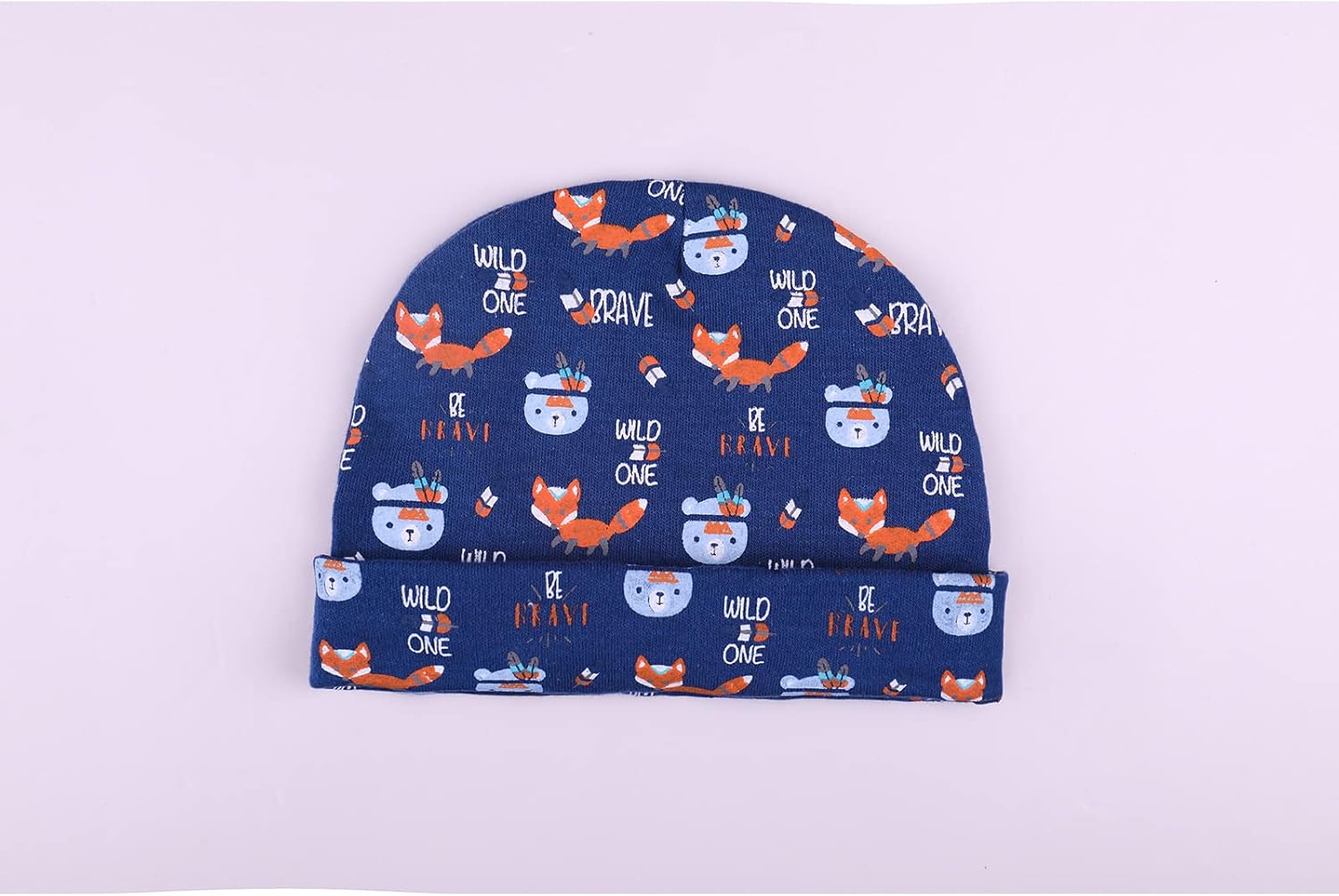 Baby Hat and Mittens Set Newborn Baby Hats Caps for Baby Boys Girls 0-6 Months 100% Cotton