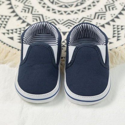 Morbido Infant Baby Boys Girls Canvas Sneaker Toddler Slip On Anti Skid Newborn First Walkers Candy