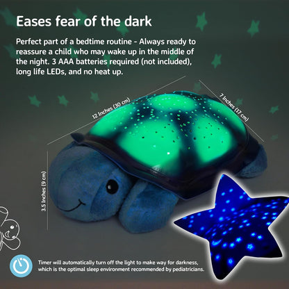 Cloud b Calming Nightlight Star Projector | Gentle Brightness | 3 Colors | 8 Constellations |