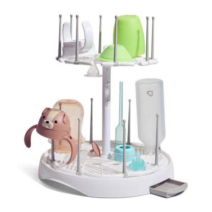 Munchkin® High Capacity Drying Rack for Baby Bottles and Accessories, White