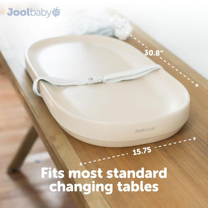 Jool Baby Waterproof Baby Changing Pad - Easy to Clean, Lightweight & Portable - Large Foam Cushion